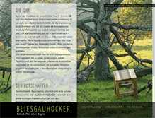 Tablet Screenshot of bliesgauhocker.de